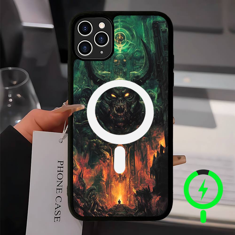 Cool Game H-DOOM Eternal-S Phone Case For iPhone 13 14 15 11 12 16 17 Pro Max Plus For Magsafe Magnetic Shell iPhone 15
Cool Game H-DOOM Eternal-S Phone Case For iPhone 13 14 15 11 12 16 17 Pro Max Plus For Magsafe Magnetic Shell iPhone 15