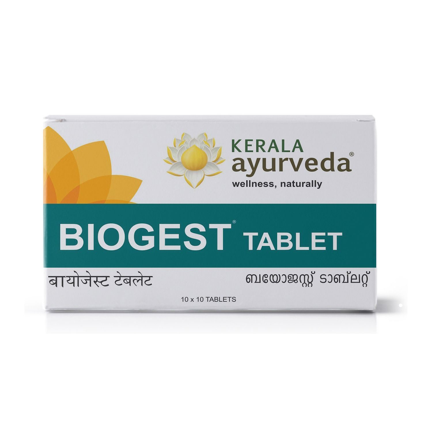 Біогест (10 х 10 таб), Biogest, Kerala Ayurveda 
Біогест (10 х 10 таб), Biogest, Kerala Ayurveda