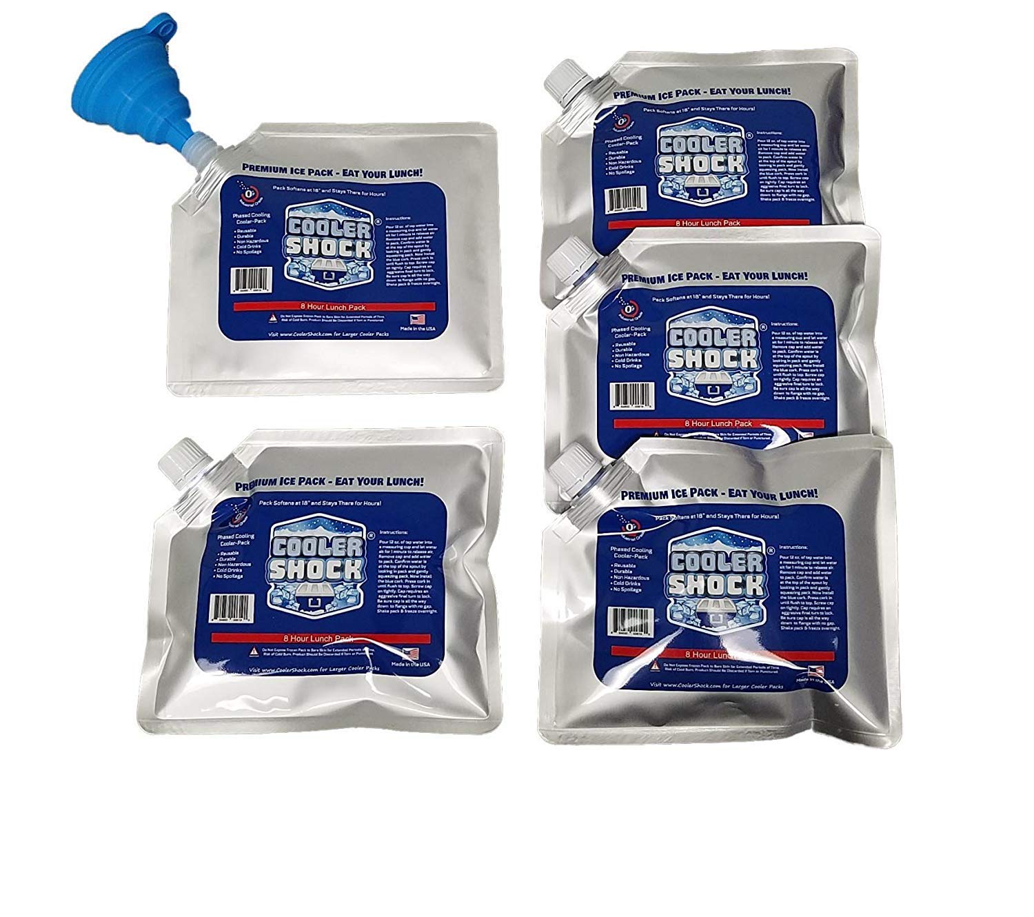 Cooler Shock Ice Long Cold Набор из 5 S Quick Freezes для 8 Keeps Pack, Время, Мощный, Сохранение, 7CSSSET, Размер, Многоразовый, Часы, -7,8 ℃
Cooler Shock Ice Long Cold Набор из 5 S Quick Freezes для 8 Keeps Pack, Время, Мощный, Сохранение, 7CSSSET, Размер, Многоразовый, Часы, -7,8 ℃