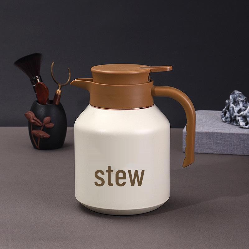 1800ML Stainless Steel Thermos Flask - Office & Home Tea Brewing Kettle 1800ML белый
1800ML Stainless Steel Thermos Flask - Office & Home Tea Brewing Kettle 1800ML белый