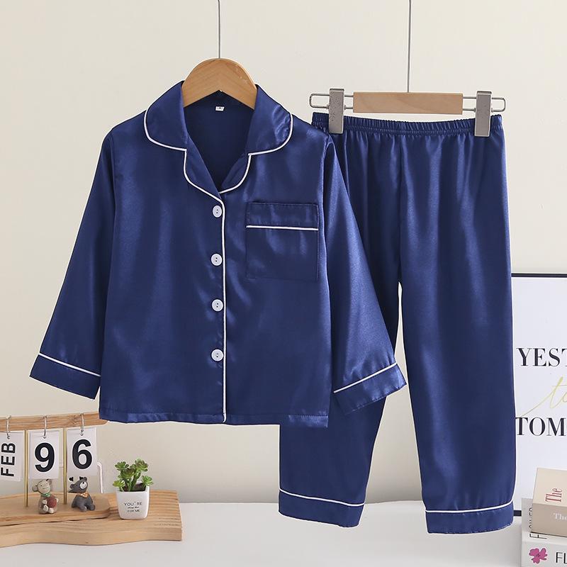 Kids Ice Silk Long Sleeve Cartoon Pajama Set - Shin-chan & Princess Designs Size 18 (Height 142-152CM)
Kids Ice Silk Long Sleeve Cartoon Pajama Set - Shin-chan & Princess Designs Size 18 (Height 142-152CM)