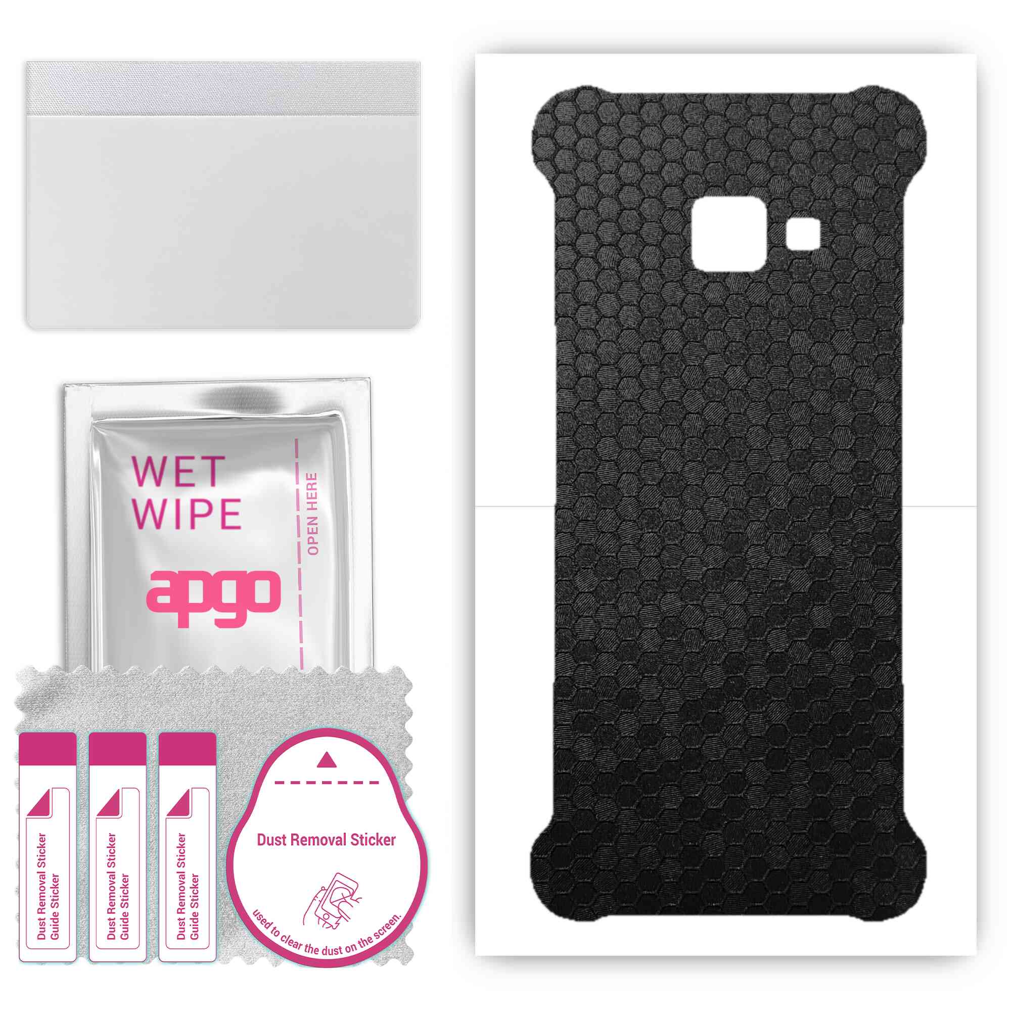 Apgo Protective Skin Sticker для задньої панелі, сумісний із Samsung Galaxy Xcover 4, Wrap Film, Foil, Vinyl - Pattern Black Honeycomb
Apgo Protective Skin Sticker для задньої панелі, сумісний із Samsung Galaxy Xcover 4, Wrap Film, Foil, Vinyl - Pattern Black Honeycomb