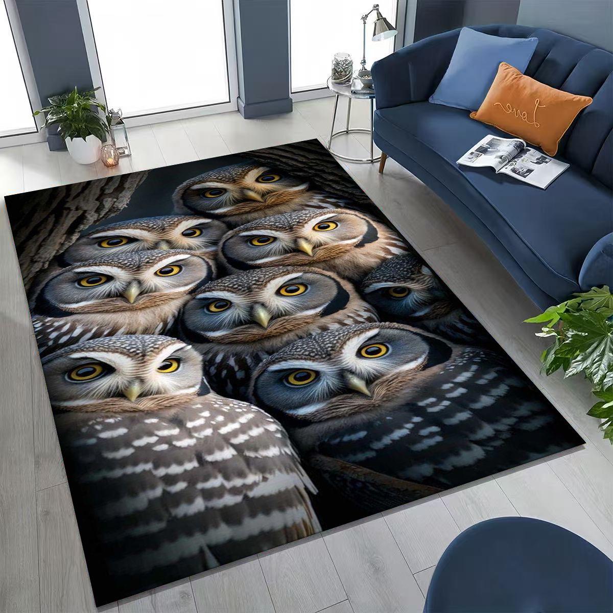 2026 New Mysterious Owl Colorful Cartoon Birds Rug for Bedroom Living Room Sofa Home Doormat Decor,Large Kid Non-slip Floor Mat 70x100cm( 27x39in )
2026 New Mysterious Owl Colorful Cartoon Birds Rug for Bedroom Living Room Sofa Home Doormat Decor,Large Kid Non-slip Floor Mat 70x100cm( 27x39in )