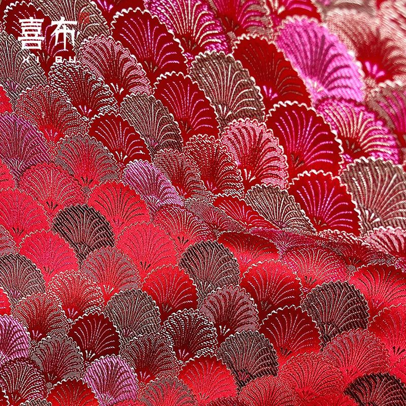 100cmx148cm Shell Ocean Jacquard Brocade Weave Fabric Gold Bag for DIY Clothes Tablecloth Journal Pouch 100cmx148cm красный
100cmx148cm Shell Ocean Jacquard Brocade Weave Fabric Gold Bag for DIY Clothes Tablecloth Journal Pouch 100cmx148cm красный