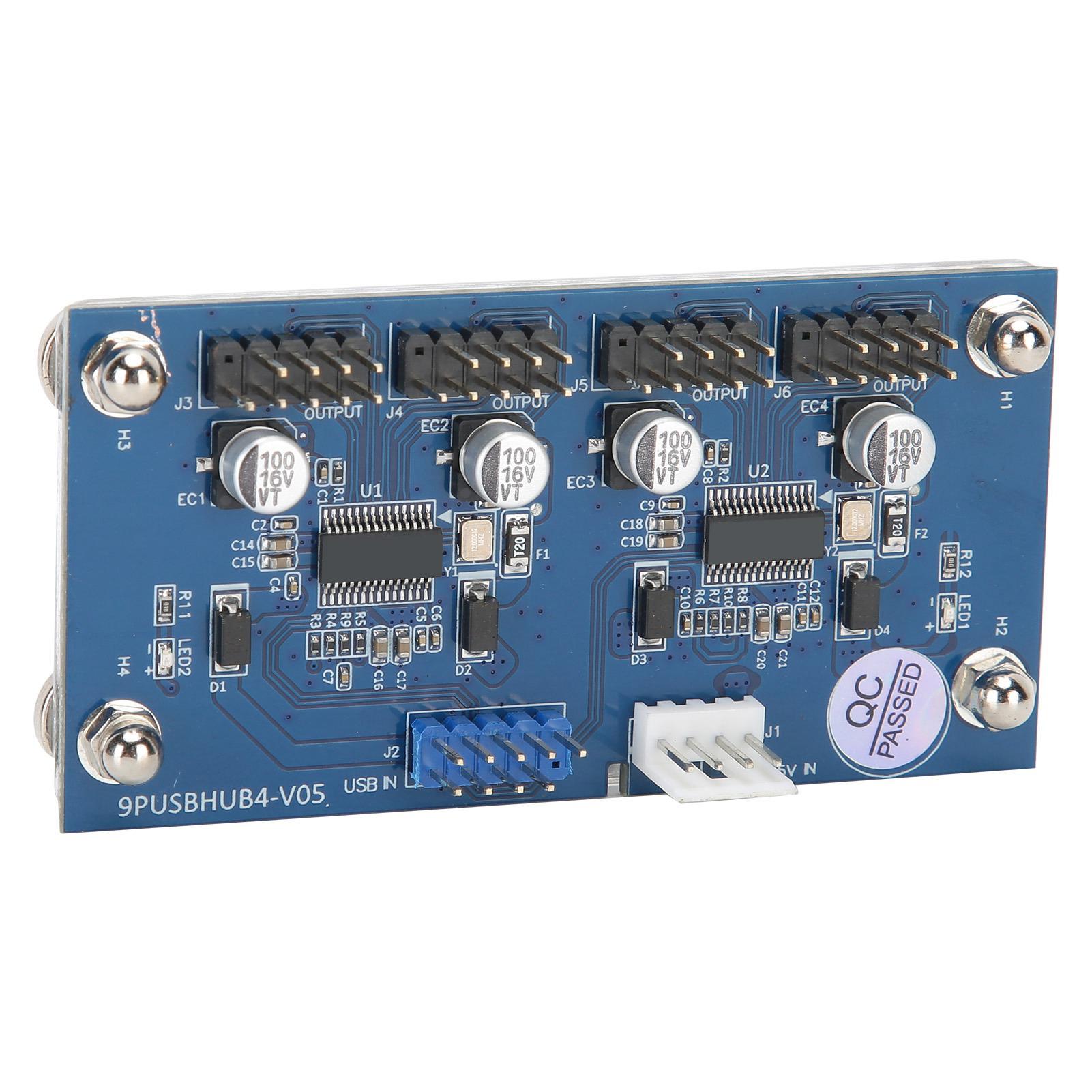 9 Pin USB Header Extension Cable Card 1 to 4 USB2.0 Hub Connector Computer Accessories
9 Pin USB Header Extension Cable Card 1 to 4 USB2.0 Hub Connector Computer Accessories