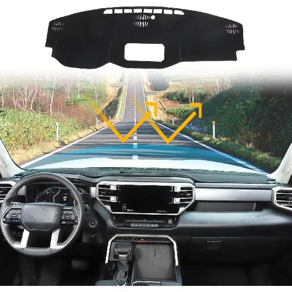 LLKUANG Car Dashmat Dash Mat Compatible with Toyota Tundra 2022 2023 2024 2025 Polyester Car Dashboard Cover Sun Shade Pad Anti-Slip Dash Board чёрный
LLKUANG Car Dashmat Dash Mat Compatible with Toyota Tundra 2022 2023 2024 2025 Polyester Car Dashboard Cover Sun Shade Pad Anti-Slip Dash Board чёрный