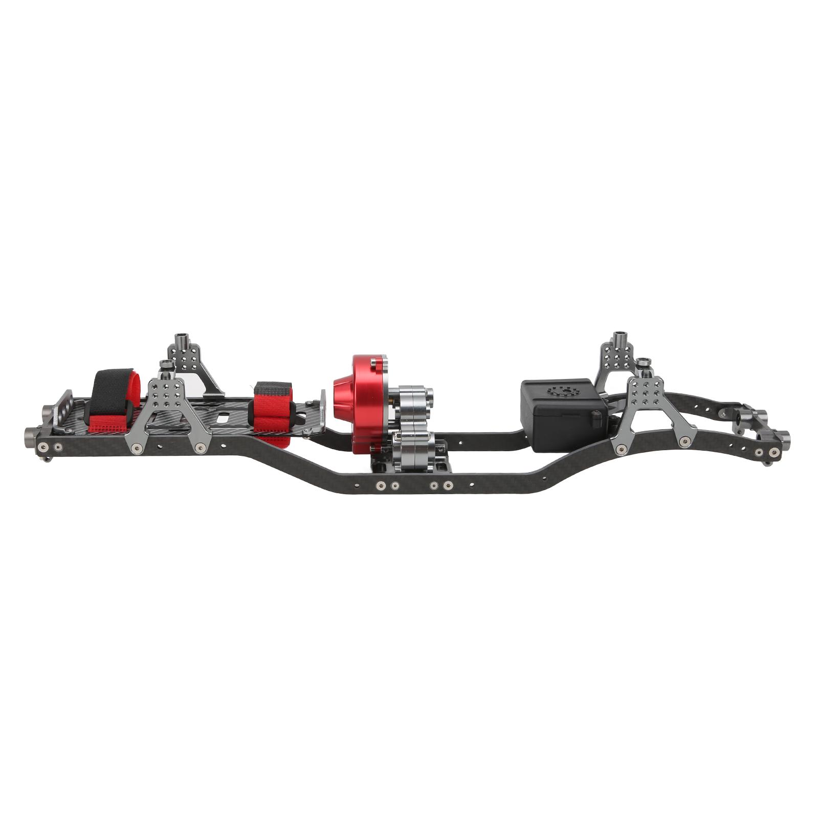 313mm Wheelbase Prefixal Gear Box Metal Chassis Frame for Axial SCX10 1/10 RC Crawler Car
313mm Wheelbase Prefixal Gear Box Metal Chassis Frame for Axial SCX10 1/10 RC Crawler Car