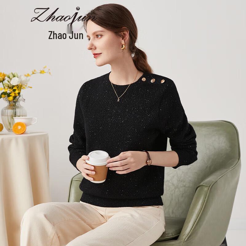 Zhaojun Women s Autumn/Winter Round Neck Cashmere Sweater 2XL
Zhaojun Women s Autumn/Winter Round Neck Cashmere Sweater 2XL