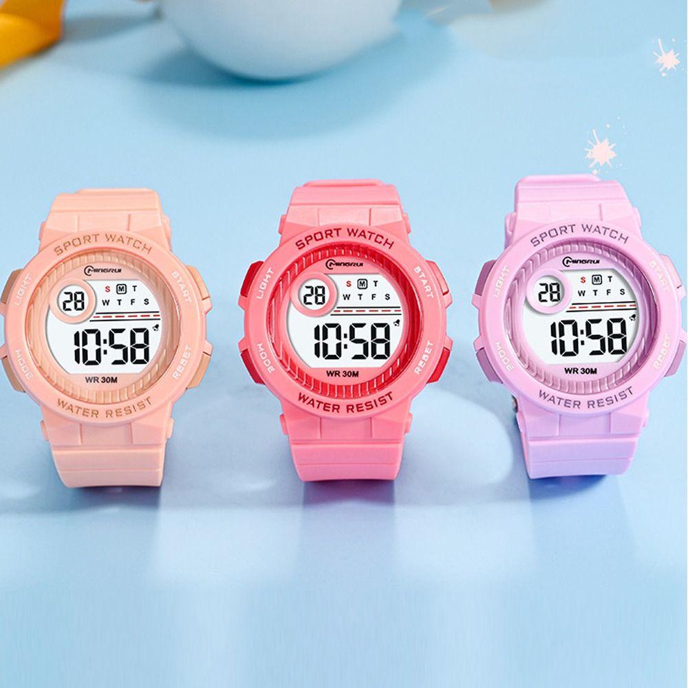 Luminous Sports Watch Multifunctional Alarm Clock New Wristwatches рожевий
Luminous Sports Watch Multifunctional Alarm Clock New Wristwatches рожевий
