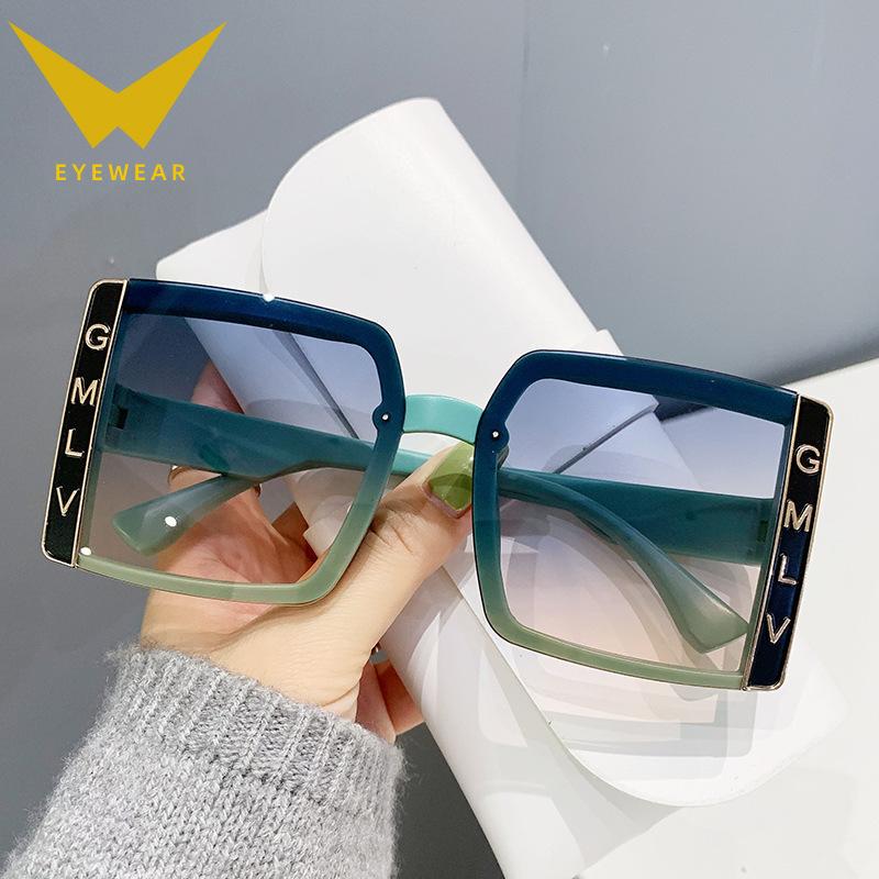Sunglasses Women S Large Frame Bilateral Eyebrow Glasses Polarized Glasses Letter Uv Protection High Definition
Sunglasses Women S Large Frame Bilateral Eyebrow Glasses Polarized Glasses Letter Uv Protection High Definition