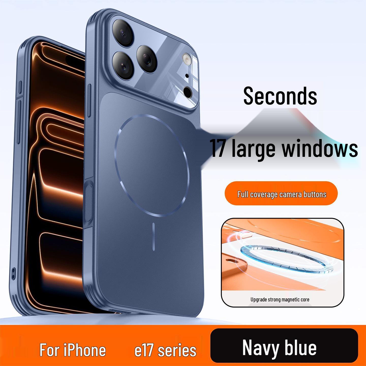 Magnetic Adsorption Phone Case for Apple iPhone 13/14/15/16/17 with Original Machine Mirror Finish 13
Magnetic Adsorption Phone Case for Apple iPhone 13/14/15/16/17 with Original Machine Mirror Finish 13