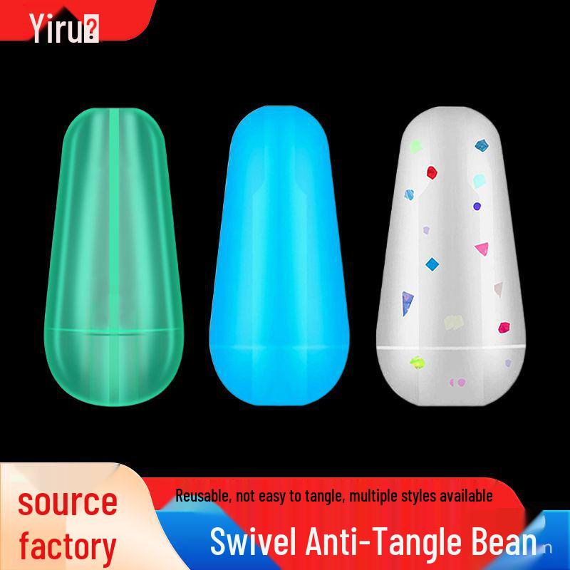 Octagonal Anti-Tangle Fishing Line Sleeve - Soft Silicone Stop Bead Accessory Large
Octagonal Anti-Tangle Fishing Line Sleeve - Soft Silicone Stop Bead Accessory Large