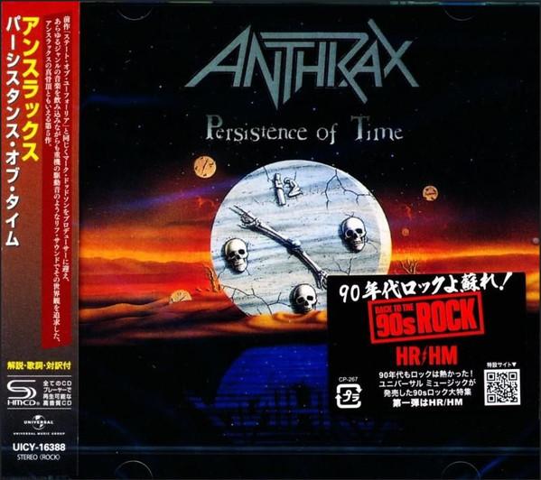 CD ANTHRAX Persistence Of Time SHMCD UICY16388 UNIVERSAL MUSI 2026 Япония Метал
CD ANTHRAX Persistence Of Time SHMCD UICY16388 UNIVERSAL MUSI 2026 Япония Метал