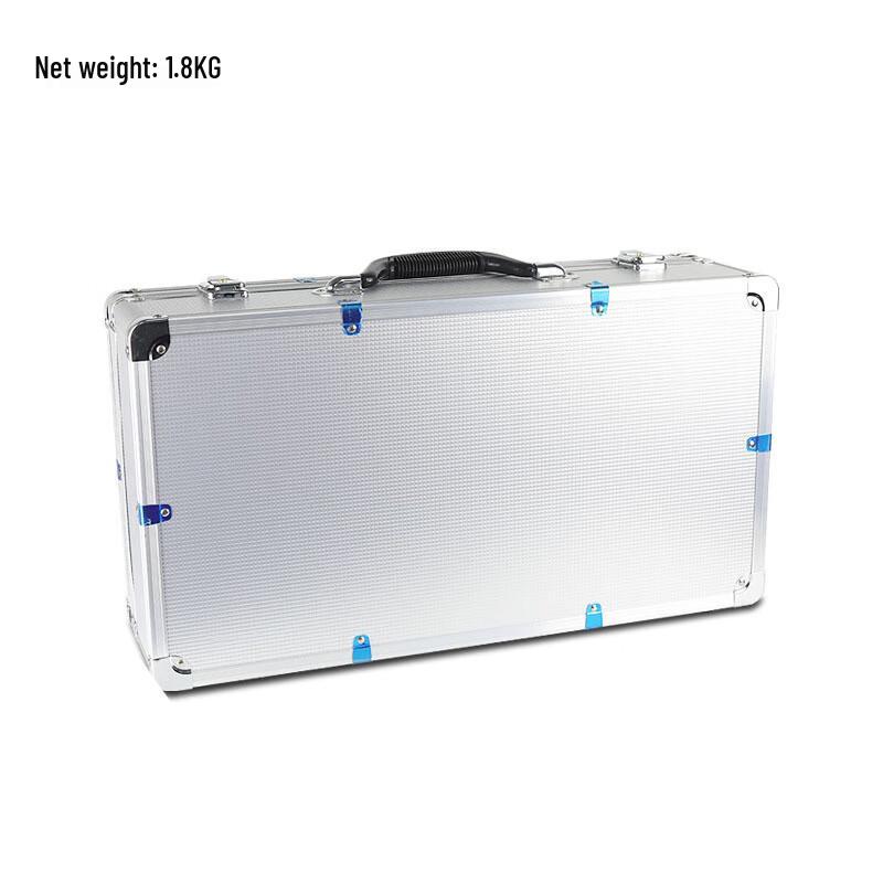 Lixin Reinforced Aluminum Wireless Microphone Storage Case 50.5x27x13.5cm
Lixin Reinforced Aluminum Wireless Microphone Storage Case 50.5x27x13.5cm