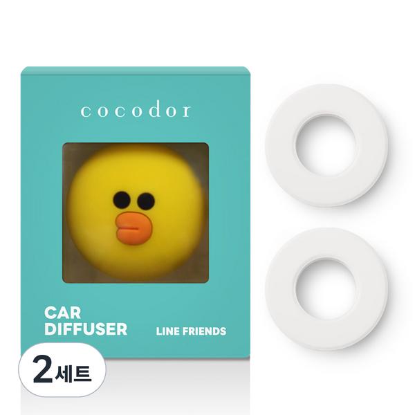 Автомобильный освежитель воздуха Cocodor Line Friends, вентиляционного типа, основной продукт + сменный блок, 2 шт., 2 комплекта, Sally (Французская лаванда)
Автомобильный освежитель воздуха Cocodor Line Friends, вентиляционного типа, основной продукт + сменный блок, 2 шт., 2 комплекта, Sally (Французская лаванда)