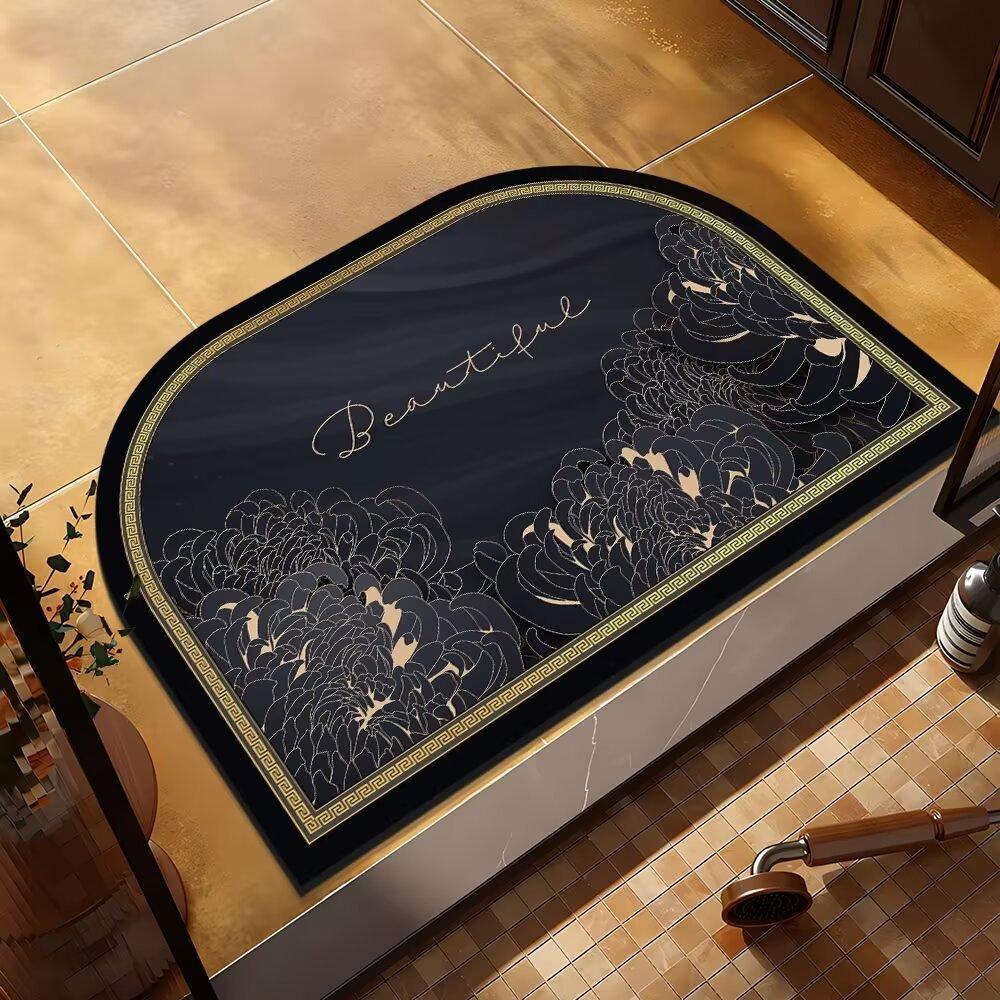 Bathroom Floor Mats Strong Moisture-wicking Quick Crying Foot Mats Water Moisture-wicking and Dirt Resisting Bathroom Toilet Door Foot Mats 40*60cm
Bathroom Floor Mats Strong Moisture-wicking Quick Crying Foot Mats Water Moisture-wicking and Dirt Resisting Bathroom Toilet Door Foot Mats 40*60cm