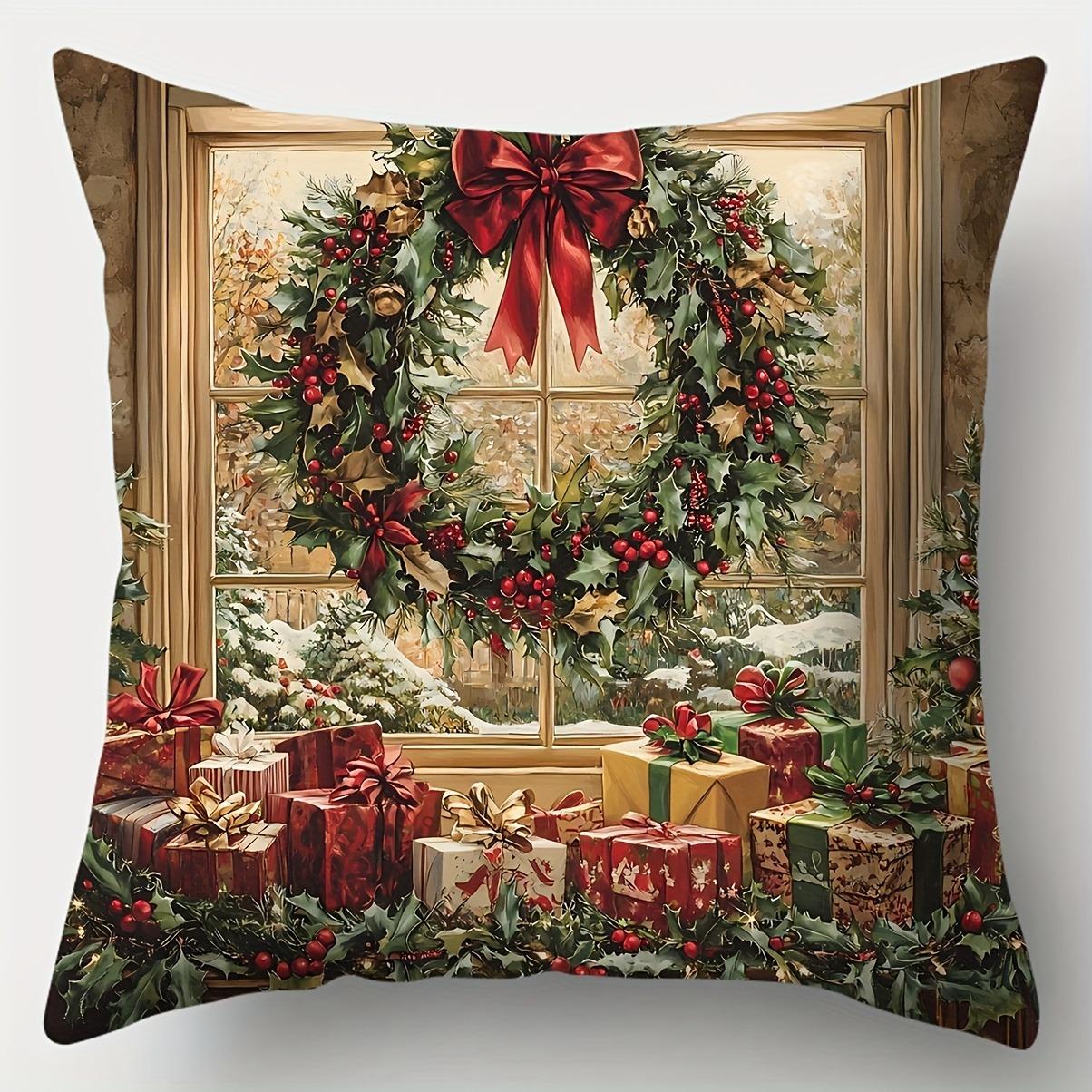 Украшение дома: Рождественские декоративные наволочки для дивана, спальни, автомобиля, наволочки 40x40cm
Украшение дома: Рождественские декоративные наволочки для дивана, спальни, автомобиля, наволочки 40x40cm