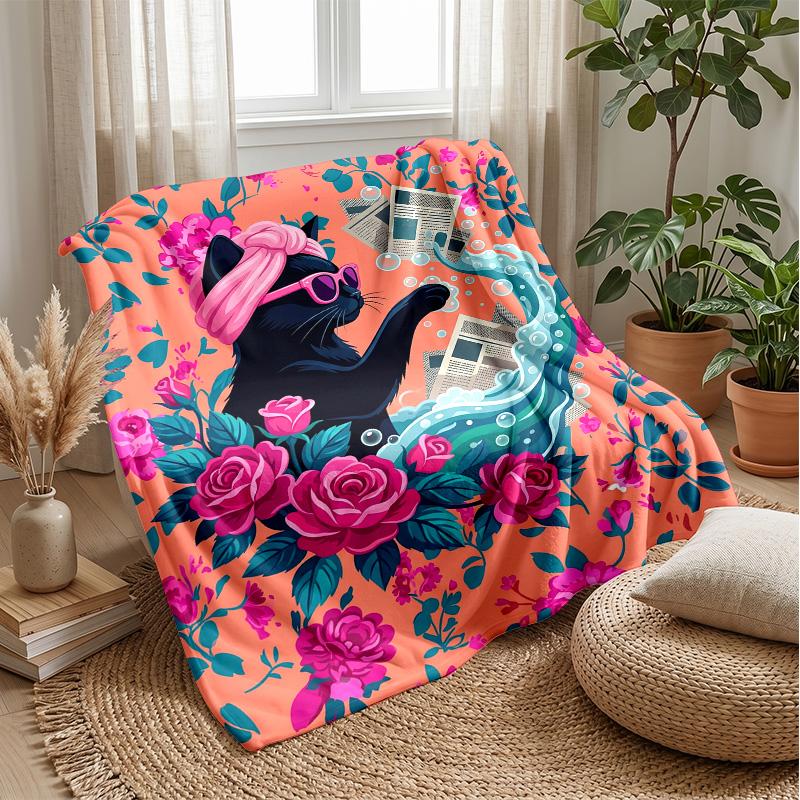 Cat Fishing Adventure blanket Personalized Name Flannel Blanket Soft Cozy Plush Throw for Sofa Bed Lightweight Home Decor 75x90cm
Cat Fishing Adventure blanket Personalized Name Flannel Blanket Soft Cozy Plush Throw for Sofa Bed Lightweight Home Decor 75x90cm