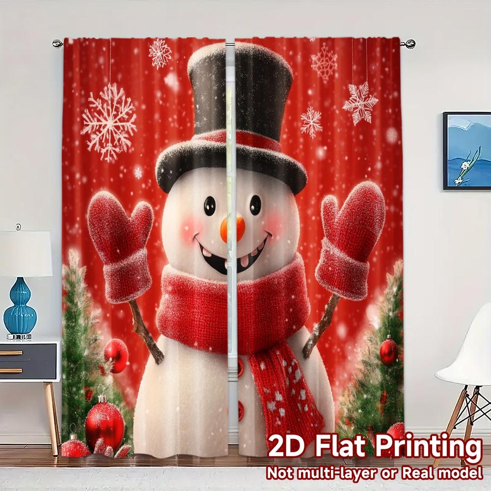 2pcs,Curtains Cute Snowman Christmas Winter Holiday_b (3) Popular Fashionable Curtains Versatile Polyester Curtains Decorations 52.50×116.00 CM 2pcs
2pcs,Curtains Cute Snowman Christmas Winter Holiday_b (3) Popular Fashionable Curtains Versatile Polyester Curtains Decorations 52.50×116.00 CM 2pcs