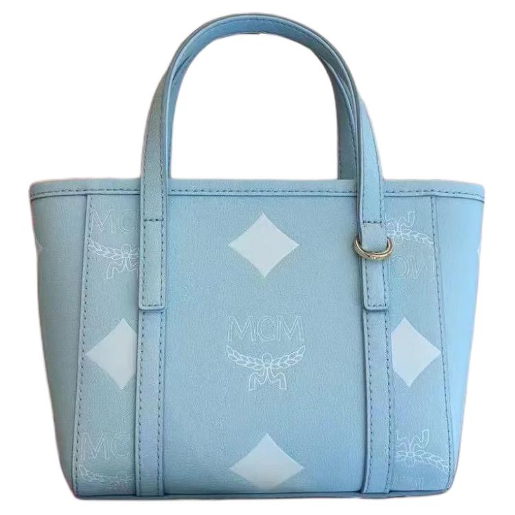 MCM Cotton Candy Series Logo Print Faux Leather Mini Tote Bag Women tote bag Ice-Mint MWPFAMT09KE001 Basic Set (Bag+Dust Bag)
MCM Cotton Candy Series Logo Print Faux Leather Mini Tote Bag Women tote bag Ice-Mint MWPFAMT09KE001 Basic Set (Bag+Dust Bag)
