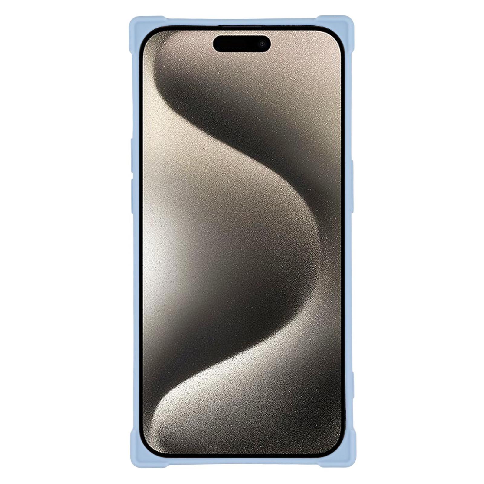 For iPhone 15 Case Compatible with MagSafe Straight Edge TPU Phone Cover with Camera Lens Protector Blue
For iPhone 15 Case Compatible with MagSafe Straight Edge TPU Phone Cover with Camera Lens Protector Blue