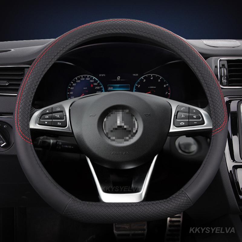 Противоскользящий автомобильный чехол на руль из микрофибры для моделей Mercedes Ben AMG 38 см AC CLA E GLA GLC GLE SB CLS Class
Противоскользящий автомобильный чехол на руль из микрофибры для моделей Mercedes Ben AMG 38 см AC CLA E GLA GLC GLE SB CLS Class