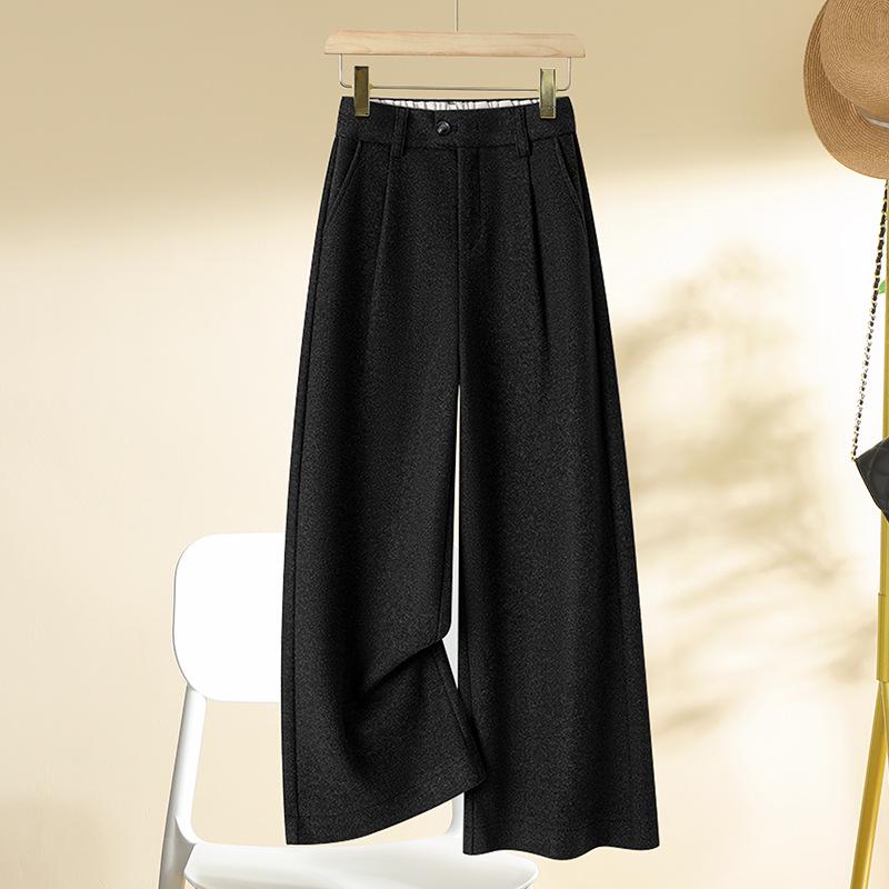 Women s 2024 Khaki High-Waisted Wool Wide-Leg Cropped Pants – Autumn/Winter Slimming Style 26
Women s 2024 Khaki High-Waisted Wool Wide-Leg Cropped Pants – Autumn/Winter Slimming Style 26