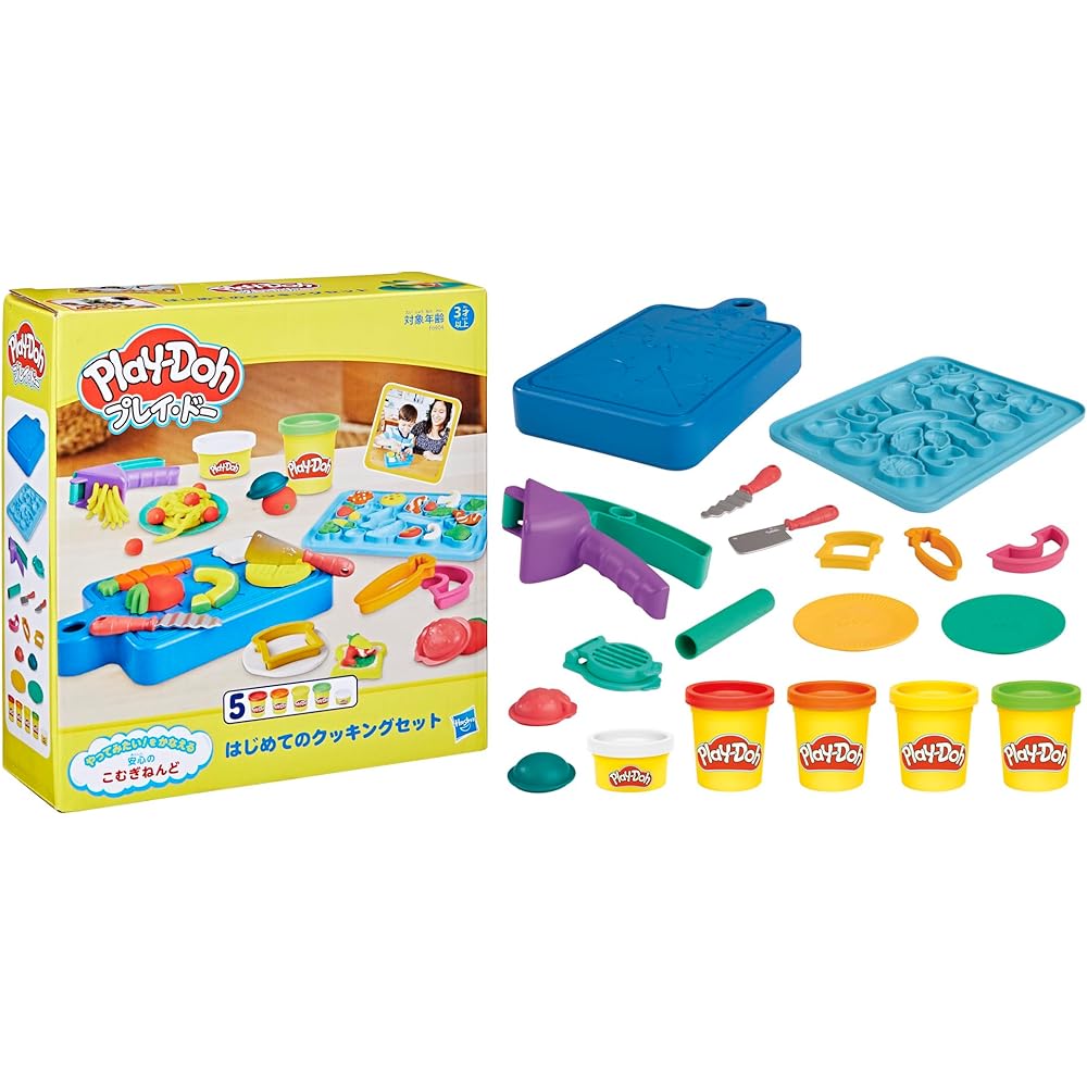 Hasbro Play-Doh Cooking Set 14 Kitchen Tools Ages 3+ Preschool Toy Dough Playset
Hasbro Play-Doh Cooking Set 14 Kitchen Tools Ages 3+ Preschool Toy Dough Playset