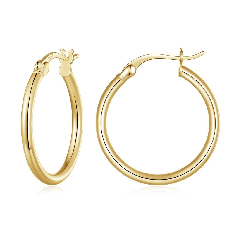 BAMOER 925 Silver Bold Classic Hypoallergenic Hoop Earrings, 14K White Gold Plated Glossy Tube Earrings for Women Gift
BAMOER 925 Silver Bold Classic Hypoallergenic Hoop Earrings, 14K White Gold Plated Glossy Tube Earrings for Women Gift