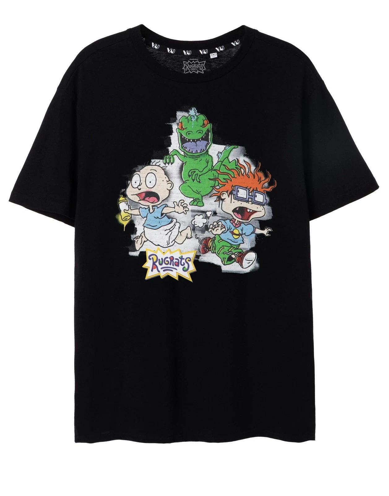 Rugrats Black Chalky Graphic Short Sleeved 100% Cotton T-shirt Mens Tees Top Unisex S
Rugrats Black Chalky Graphic Short Sleeved 100% Cotton T-shirt Mens Tees Top Unisex S