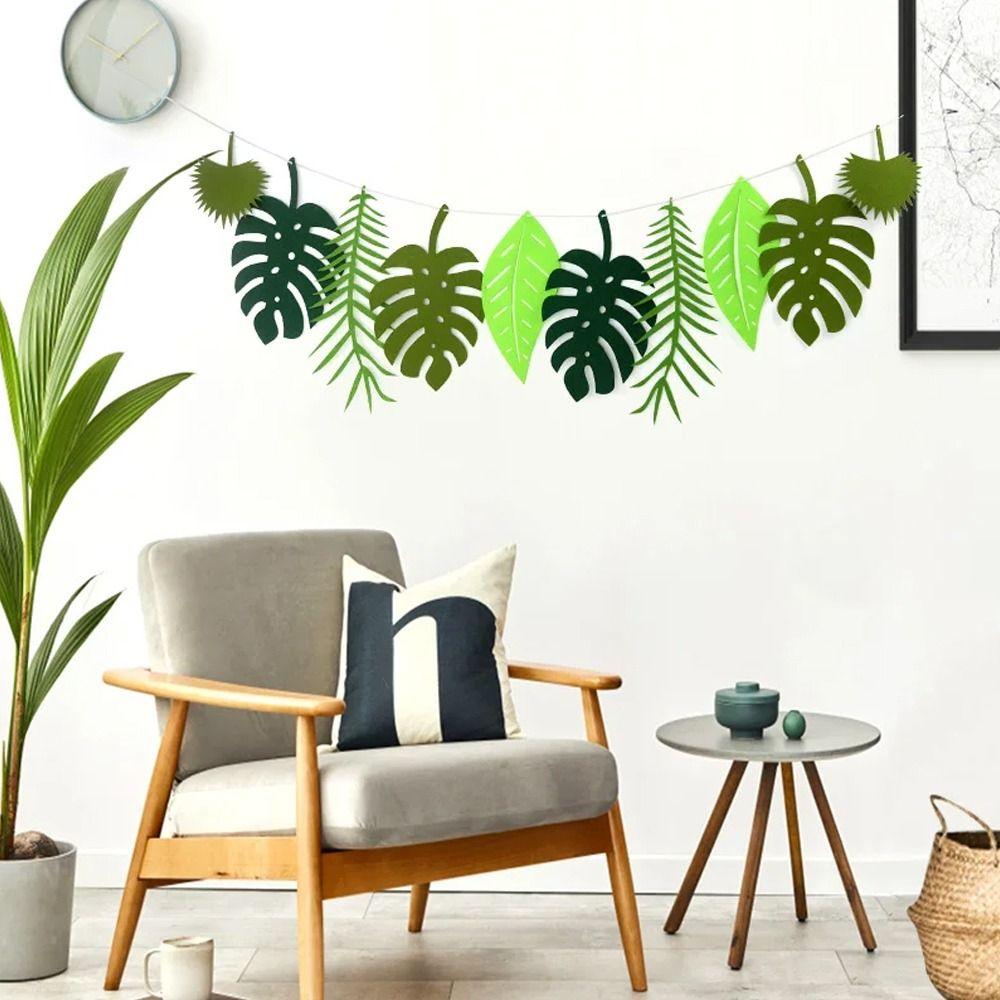 Handmade Leaf Flag Cartoon Hawaii Party Banner Pineapple Turtle Leaves Banners Home Decor 2
Handmade Leaf Flag Cartoon Hawaii Party Banner Pineapple Turtle Leaves Banners Home Decor 2