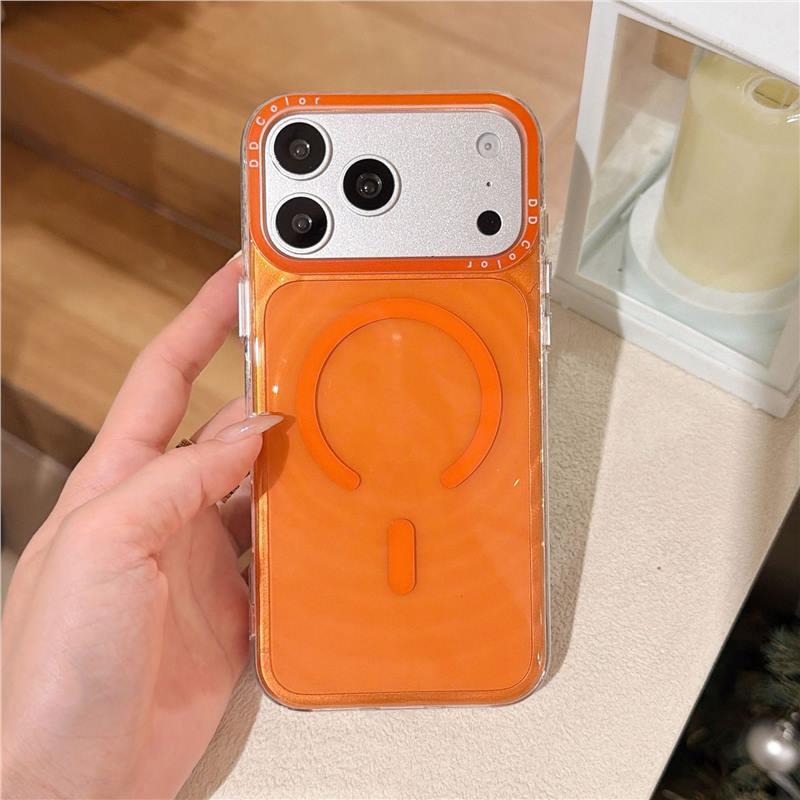iPhone 17 Pro Max Candy Color Semi-Transparent Magnetic Drop-Proof Protective Case iPhone 17 оранжевый/прозрачный
iPhone 17 Pro Max Candy Color Semi-Transparent Magnetic Drop-Proof Protective Case iPhone 17 оранжевый/прозрачный
