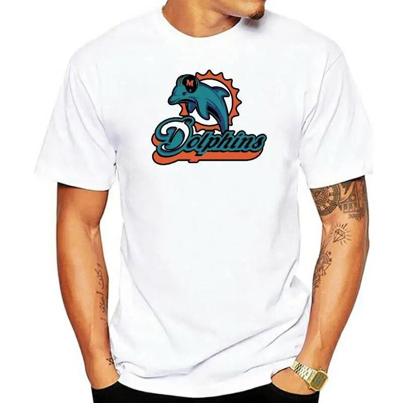 Мужская хлопковая облегающая футболка Burrows Dolphins Miami, белая новая брендовая одежда, футболки, крутые летние футболки
Мужская хлопковая облегающая футболка Burrows Dolphins Miami, белая новая брендовая одежда, футболки, крутые летние футболки