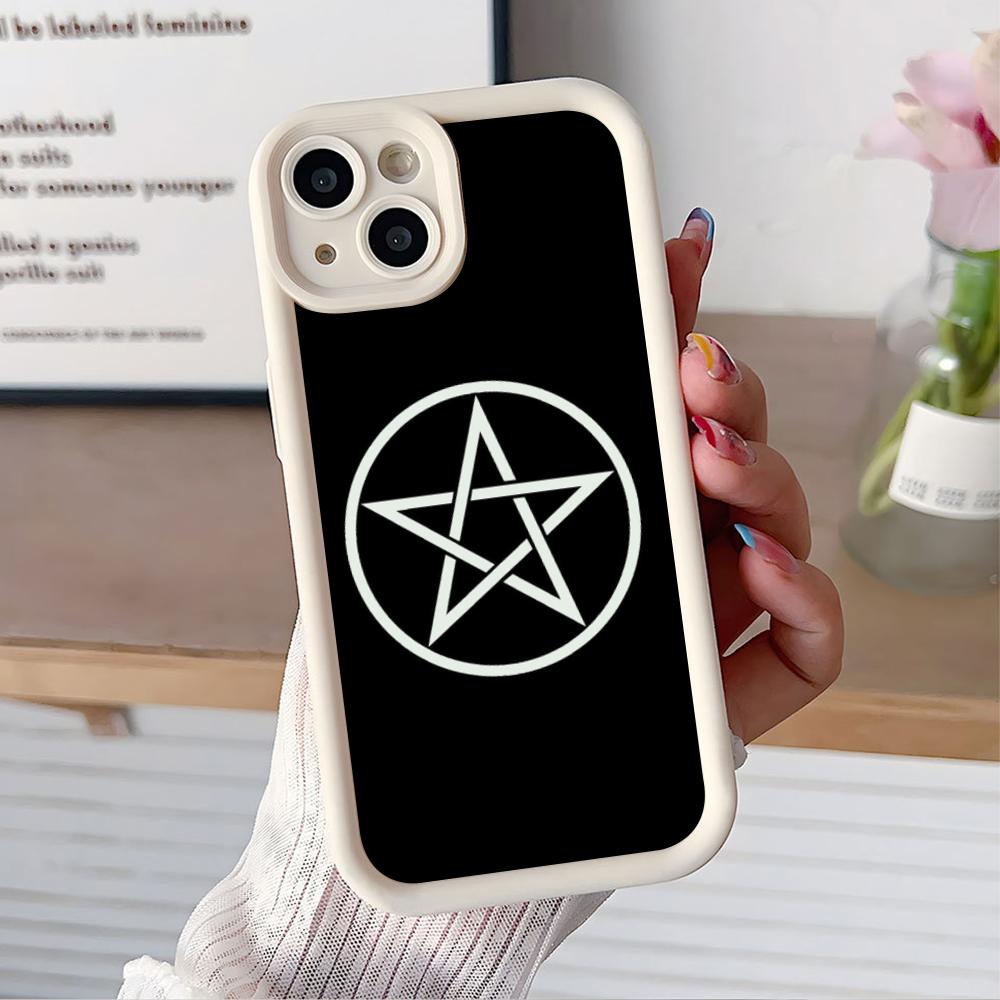 Aesthetic Pentagram Phone Case for iPhone 17 16 15 14 13 12 11 Air Pro Max Plus White Soft TPU Shockproof Cover iPhone 11
Aesthetic Pentagram Phone Case for iPhone 17 16 15 14 13 12 11 Air Pro Max Plus White Soft TPU Shockproof Cover iPhone 11