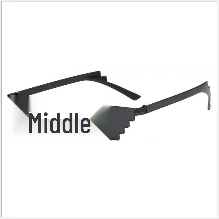 Funny Mosaic Sunglasses: Two-Dimensional Personality Shades, TikTok Fashion
Funny Mosaic Sunglasses: Two-Dimensional Personality Shades, TikTok Fashion