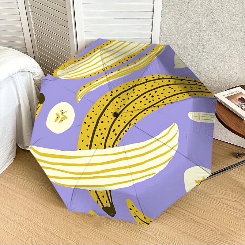 1pc Banana Slices Automatic Folding Umbrella, 8-Rib Durable Frame, Durable Foldable Design - Elegant Gift for Commute yy251210081
1pc Banana Slices Automatic Folding Umbrella, 8-Rib Durable Frame, Durable Foldable Design - Elegant Gift for Commute yy251210081