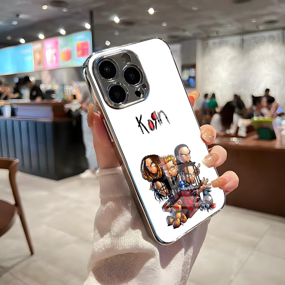 B-Band Korn Phone Case For IPhone 17 Pro Max 15 Pro 16 14 Plus 12 13 Mini 11 Pro Shockproof Electroplated Glass Cover iPhone 14
B-Band Korn Phone Case For IPhone 17 Pro Max 15 Pro 16 14 Plus 12 13 Mini 11 Pro Shockproof Electroplated Glass Cover iPhone 14