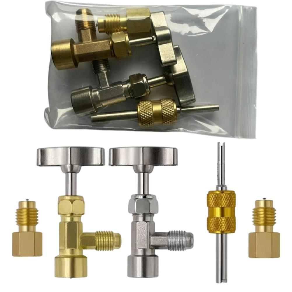 R134A Can Tap Valve Kit With Adapter For Automotive Air Conditioning System Refilling And AC Repair Tools China Mainland
R134A Can Tap Valve Kit With Adapter For Automotive Air Conditioning System Refilling And AC Repair Tools China Mainland