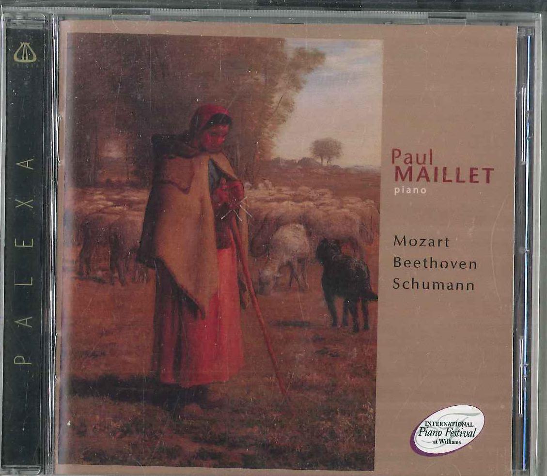 CD PAUL MAILLET - Mozart Beethoven Schumann CD0519 Palexa 2000 Canada Classical Used
CD PAUL MAILLET - Mozart Beethoven Schumann CD0519 Palexa 2000 Canada Classical Used
