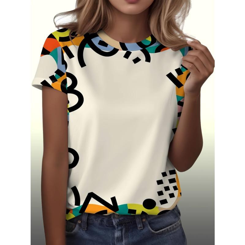 Women s short-sleeved dress with geometric abstract color-blocking design, a striking and eye-catching everyday wear choicet S
Women s short-sleeved dress with geometric abstract color-blocking design, a striking and eye-catching everyday wear choicet S