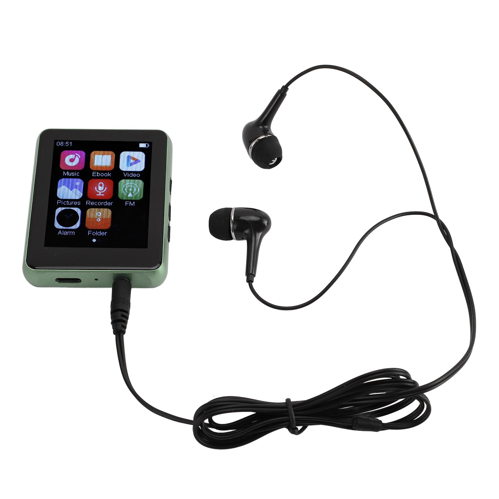 MP3 Player with 5.0 2.4 Inch Full Touchscreen HiFi Portable Music Player with Spker FM Radio Voice Recorder Built in 128GB Memory Card
MP3 Player with 5.0 2.4 Inch Full Touchscreen HiFi Portable Music Player with Spker FM Radio Voice Recorder Built in 128GB Memory Card