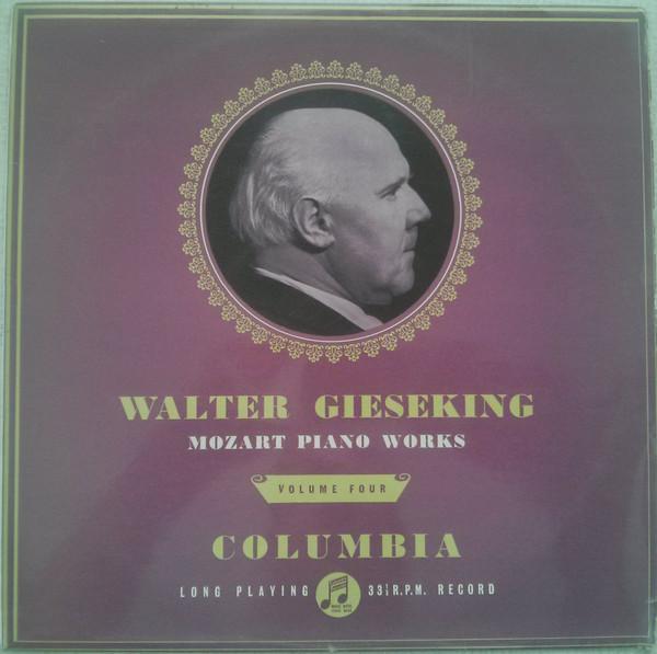 LP Record W.A. MOZART WALTER GIESEKING Piano Works Volume IV 33CX1220 COLUMBIA UK Classical Used
LP Record W.A. MOZART WALTER GIESEKING Piano Works Volume IV 33CX1220 COLUMBIA UK Classical Used