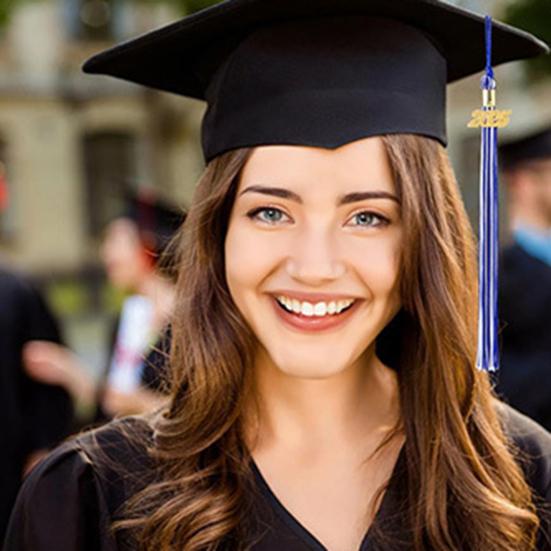 Graduation Hat Tassel with 2025 Year Charm Multi Colors Available Color-Blocking Style 40cm білий/червоний
Graduation Hat Tassel with 2025 Year Charm Multi Colors Available Color-Blocking Style 40cm білий/червоний