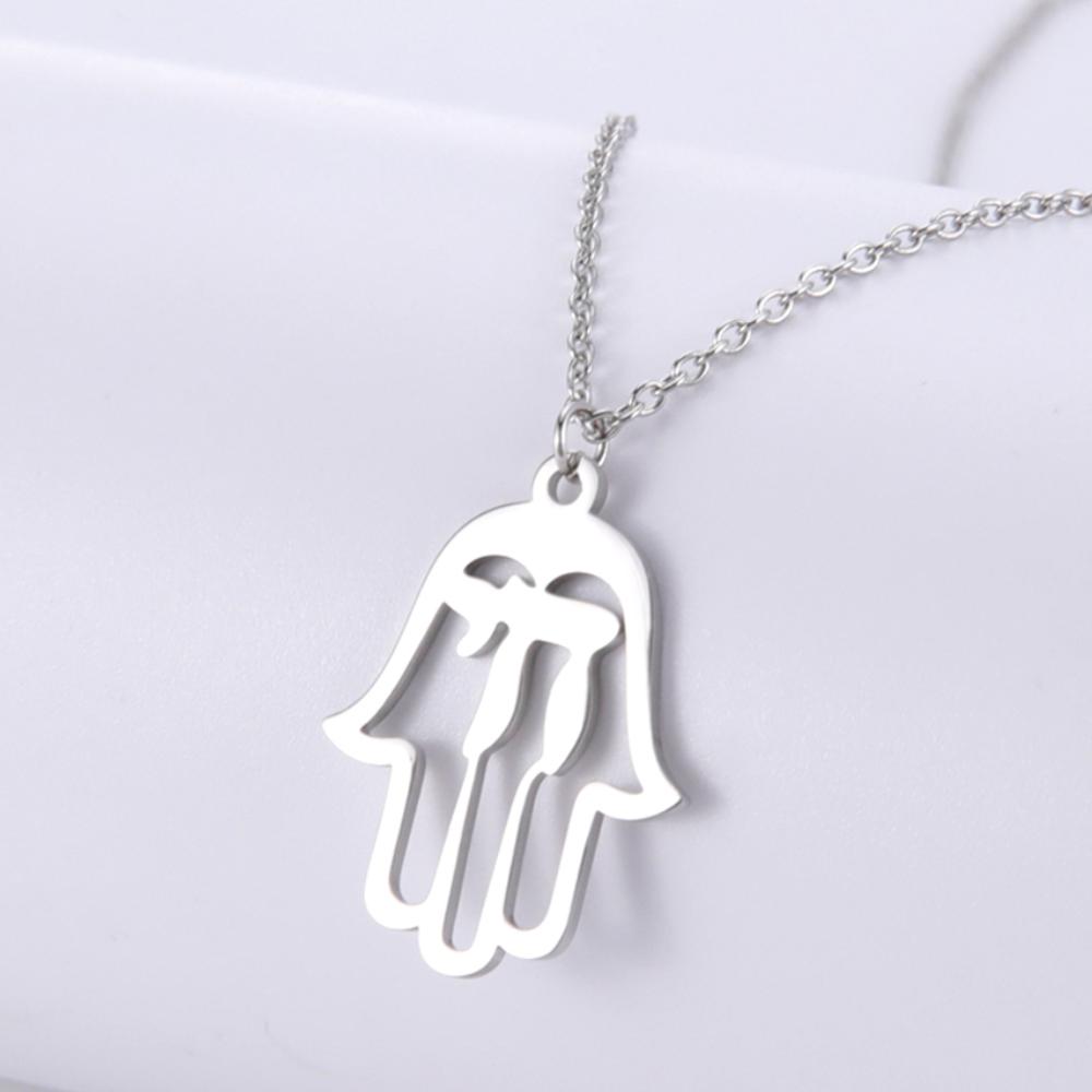 LIKGREAT Hamsa Hand Chai Charm Necklace for Women Hebrew Judaica Jewelry Chai Pendants Amulet Lucky Protection From Jerusalem
LIKGREAT Hamsa Hand Chai Charm Necklace for Women Hebrew Judaica Jewelry Chai Pendants Amulet Lucky Protection From Jerusalem