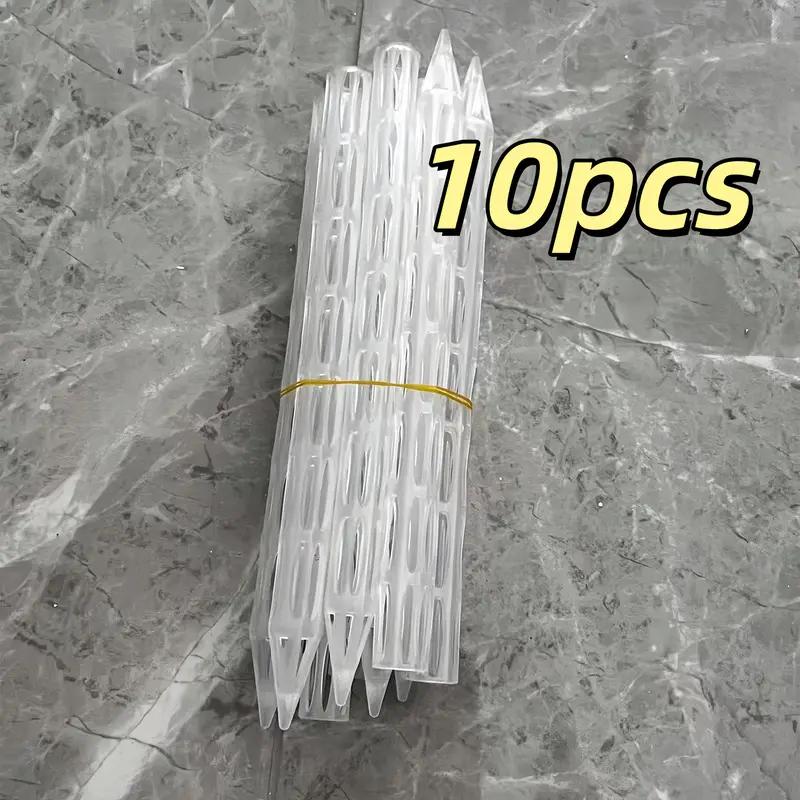 10pcs Transparent Plastic Soil Air Circulation Tubes Lightweight Durable Plant Root Ventilation Tubes For Prevent Root Rot
10pcs Transparent Plastic Soil Air Circulation Tubes Lightweight Durable Plant Root Ventilation Tubes For Prevent Root Rot