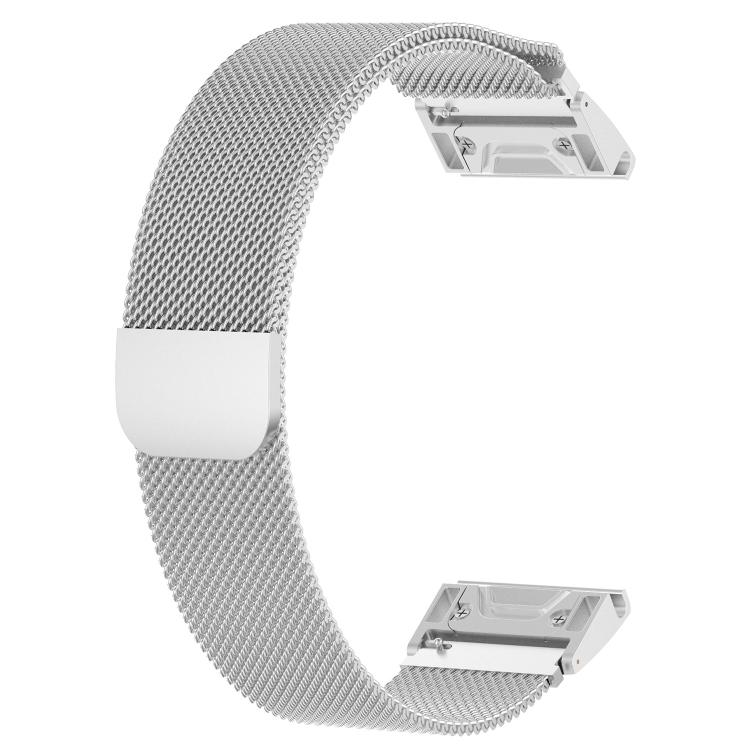For Garmin Fenix 6 / Fenix 7 Milanese Watch Band(Black) For Garmin Fenix 6 / Fenix 7 срібний
For Garmin Fenix 6 / Fenix 7 Milanese Watch Band(Black) For Garmin Fenix 6 / Fenix 7 срібний