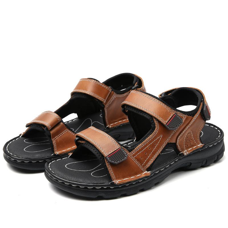 Summer and Autumn Casual Men s Sandals Outdoor Sandals First Layer Leather Large Size Dad Leather Cool Shoes 38 чёрный
Summer and Autumn Casual Men s Sandals Outdoor Sandals First Layer Leather Large Size Dad Leather Cool Shoes 38 чёрный