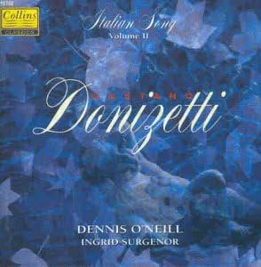 CD DENNIS O NEILL; INGR SURGENOR - Donizetti;Italian Song Vol2 15102 Japan Classical Used
CD DENNIS O NEILL; INGR SURGENOR - Donizetti;Italian Song Vol2 15102 Japan Classical Used