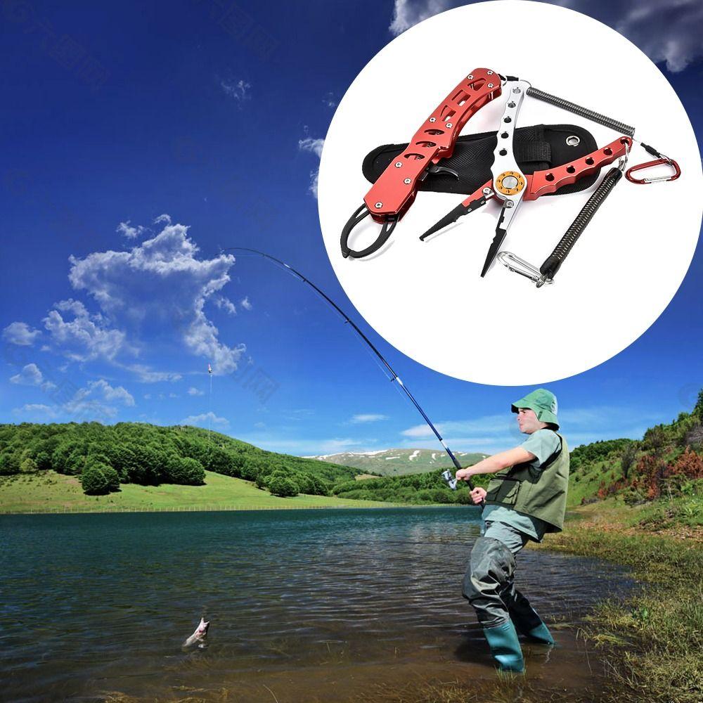 Tool Set Fishing Plier Scissors Fish Control Device Lua clamp Fish Gripper Fishing hook tackle
Tool Set Fishing Plier Scissors Fish Control Device Lua clamp Fish Gripper Fishing hook tackle