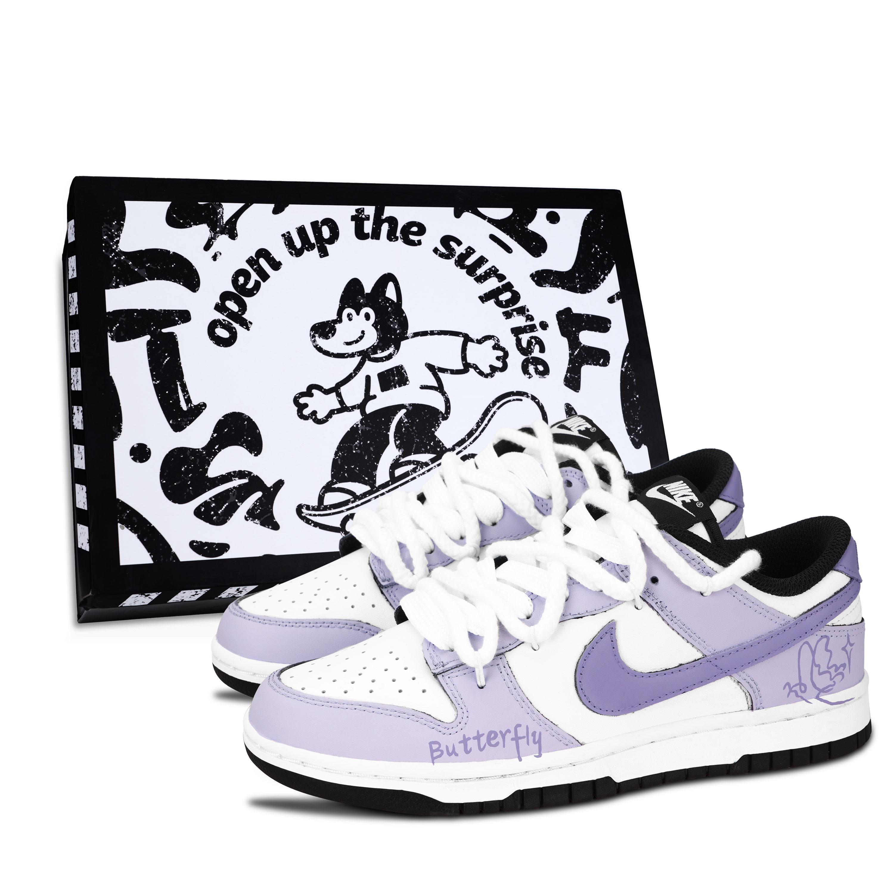 Nike Dunk Black White, Ni Diecuo Li Abrasion Resistant Abrasion Resistant Low top Skateboard Shoes Unisex Purple DD1391-100(Team883-) 38
Nike Dunk Black White, Ni Diecuo Li Abrasion Resistant Abrasion Resistant Low top Skateboard Shoes Unisex Purple DD1391-100(Team883-) 38